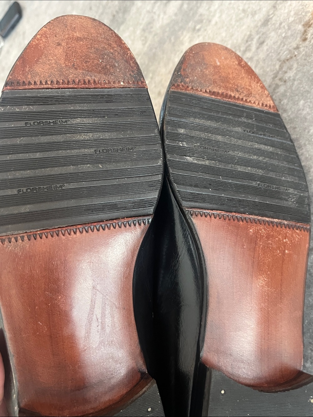 Florsheim Barletta Black Leather Tassel Woven Loafers Italian Made - Picture 12 of 13